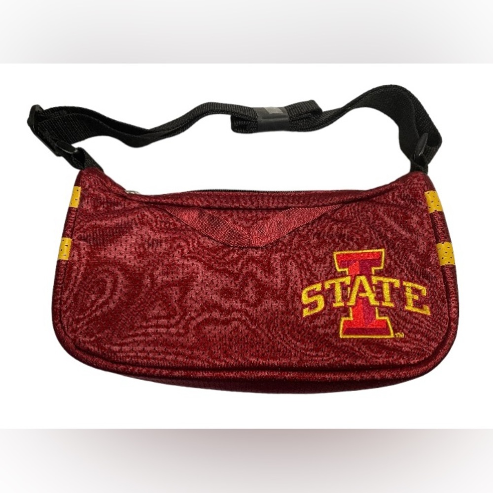 Iowa State Cyclones Purse Adjustable Strap Cardinal & Gold